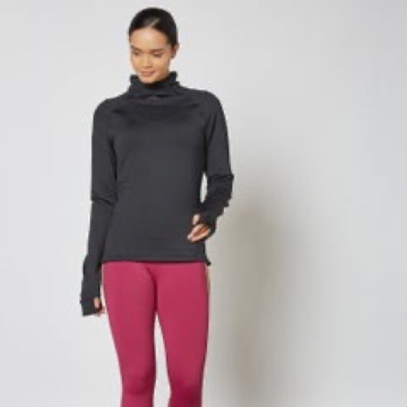 NWT Adidas Women's T-shirt adidas COLD.RDY Mock-Neck Long Sleeve Training - Picture 2 of 5